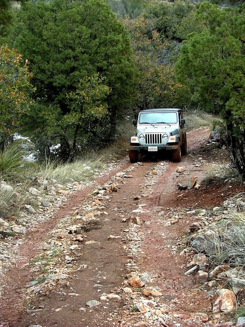 Mexico Border Trail 4 Wheel Drive Jeep